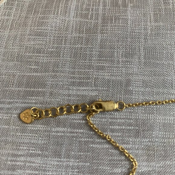 Bittersweet Gold Plated Silver Bar Necklace - Picture 5 of 5